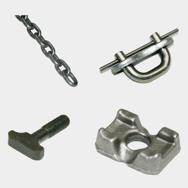 Kettennüsse und Leisten